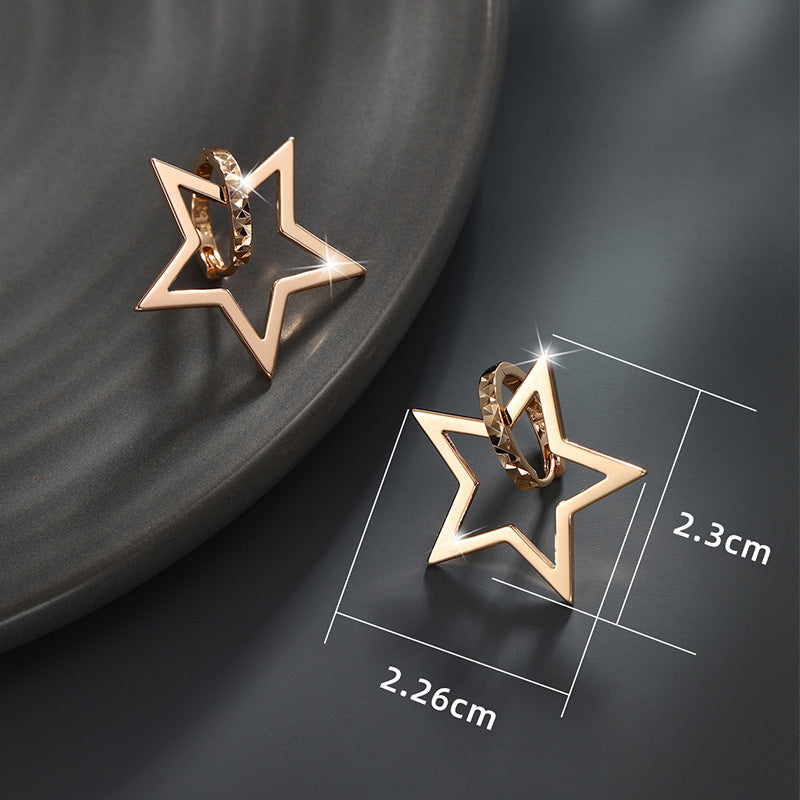 Fashion Star Simple, Compact, High-end and Elegant Earrings
