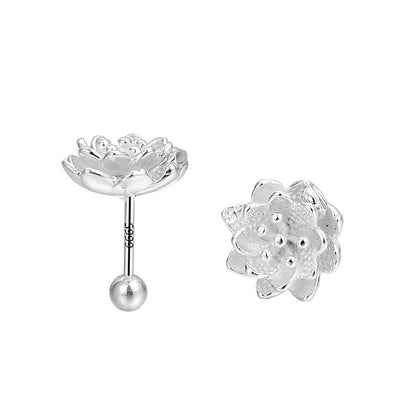 S999 Anemone Retro Niche Design Earrings
