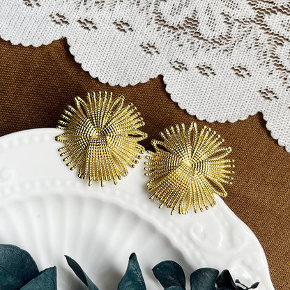 French Vintage Fireworks Premium Stud Earrings