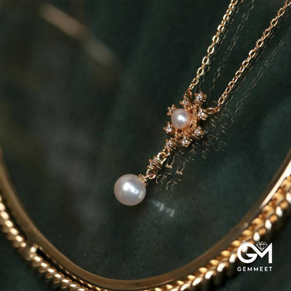 Retro Light Luxury Pearl Necklace