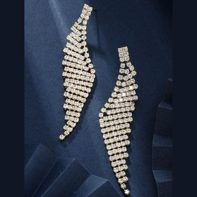 Exaggerated Long Tassel Wing Earrings for Women