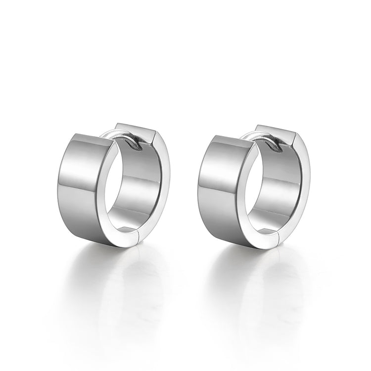 Sterling Silver Chunky Stud Earrings
