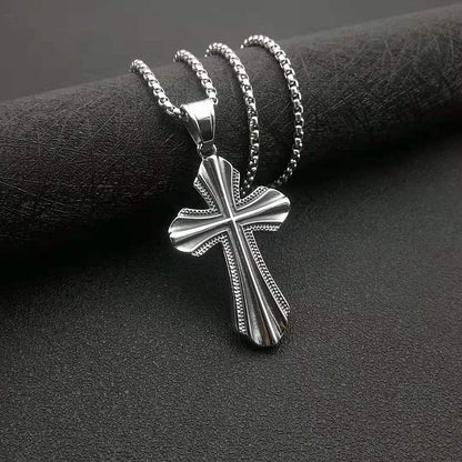 Punk Vintage Religious Cross Pendant