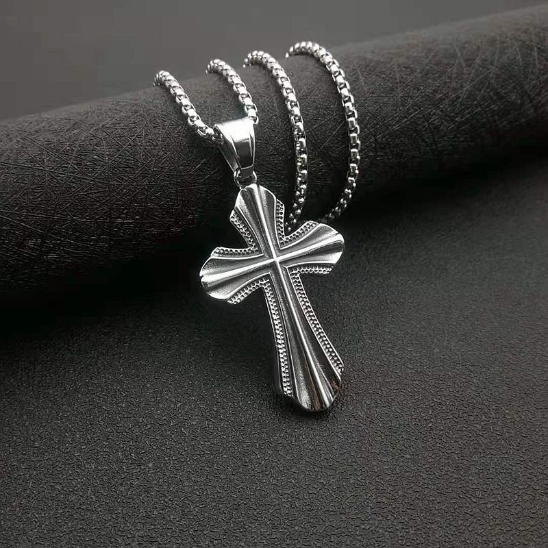 Punk Vintage Religious Cross Pendant