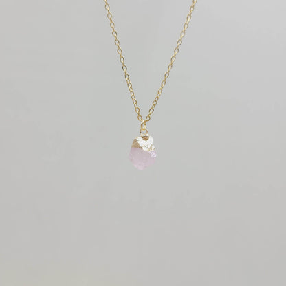 Irregular Crystal Raw Stone Gem gemstone Necklace