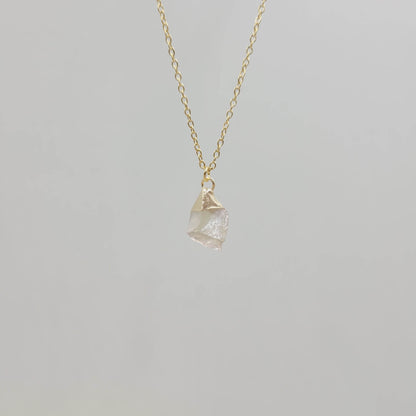 Irregular Crystal Raw Stone Gem gemstone Necklace