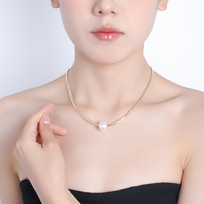 Vintage Double Pearl Necklace