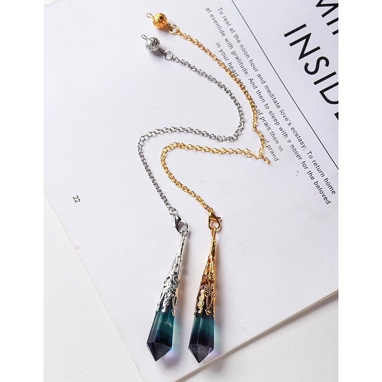 Fluorite Alleviate Anxiety Pendulum