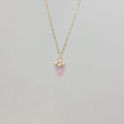 Irregular Crystal Raw Stone Gem gemstone Necklace