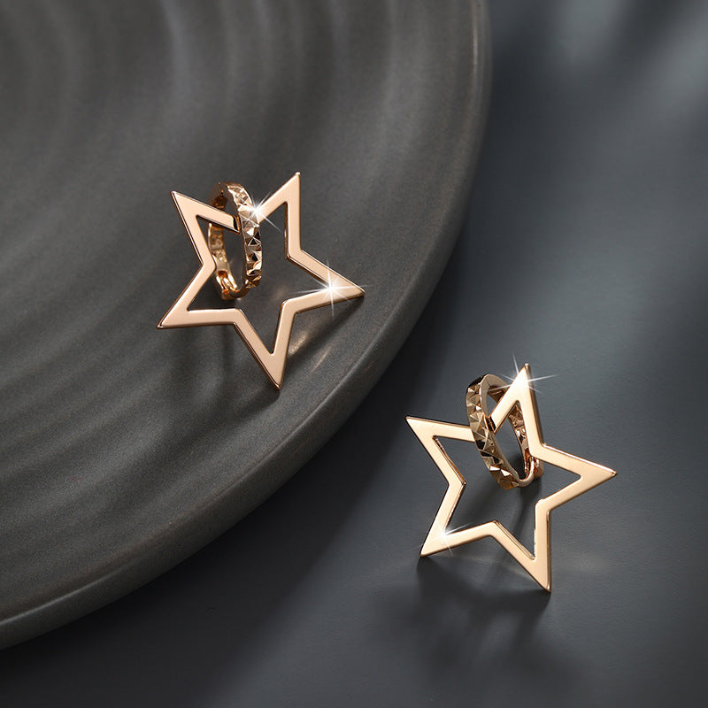 Fashion Star Simple, Compact, High-end and Elegant Earrings