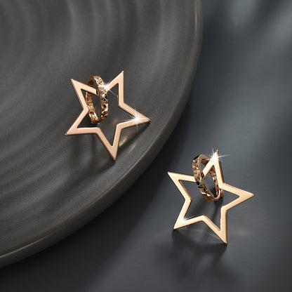Fashion Star Simple, Compact, High-end and Elegant Earrings