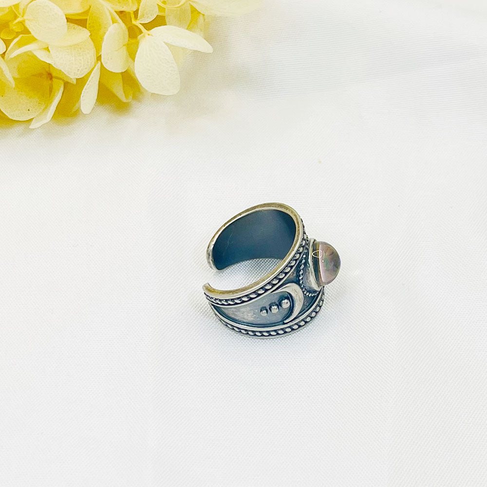 Vintage Bohemia Moonstone Ring