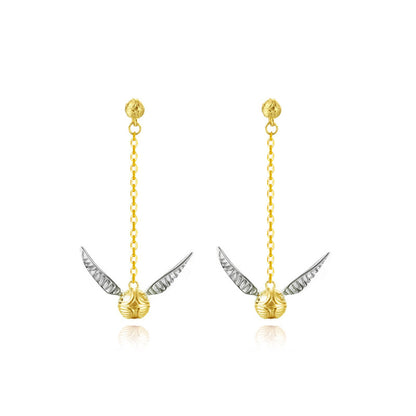 Snitch Drop Earrings Niche Design Earrings