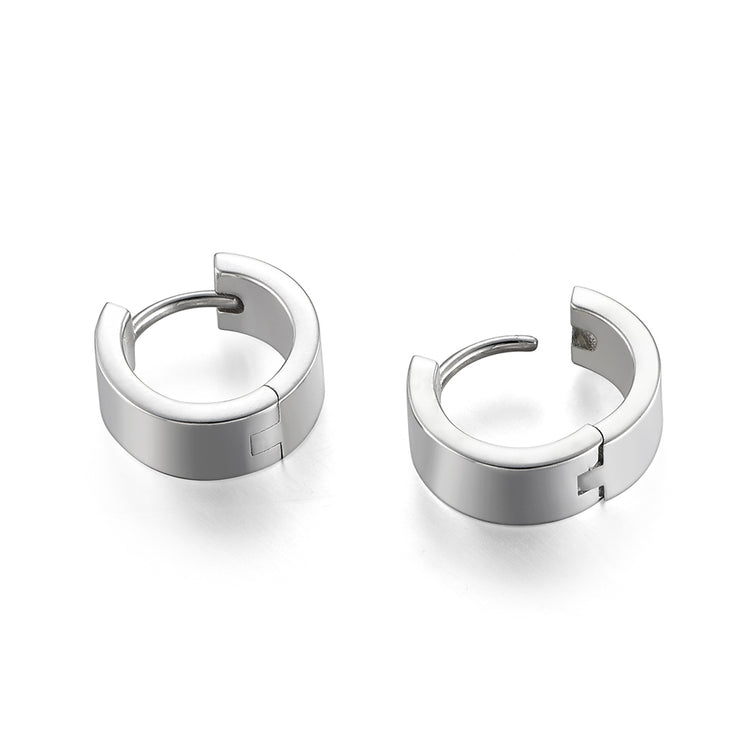 Sterling Silver Chunky Stud Earrings