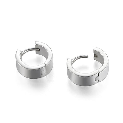 Sterling Silver Chunky Stud Earrings