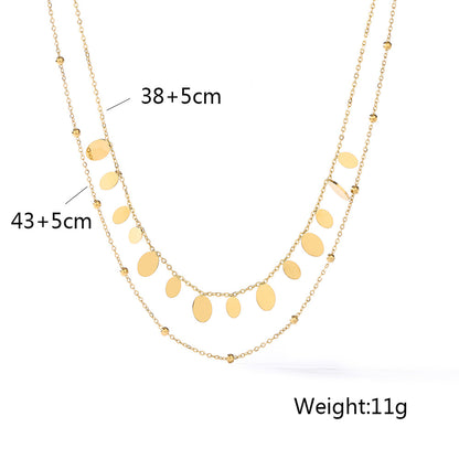 Bohemia Square Faux Pearl Butterfly Pendant Necklace