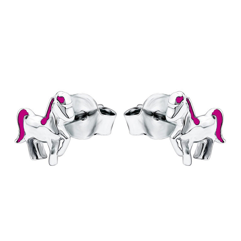 Fashion Pony Cute Stud Earrings
