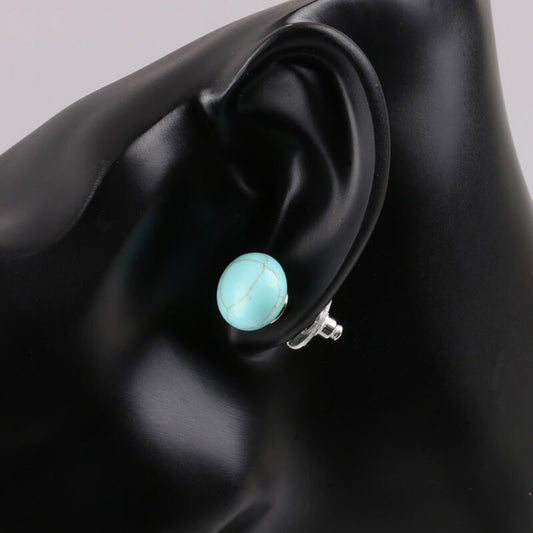 Simple Fashion Round Bean Earrings