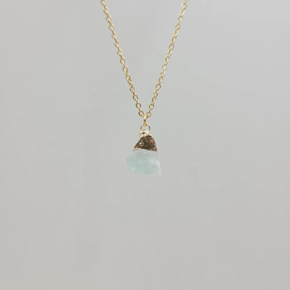 Irregular Crystal Raw Stone Gem gemstone Necklace