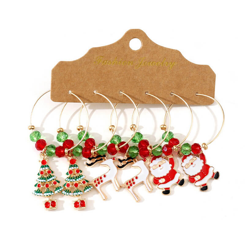 Everything Goes with Christmas Chic Earrings