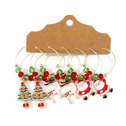 Everything Goes with Christmas Chic Earrings