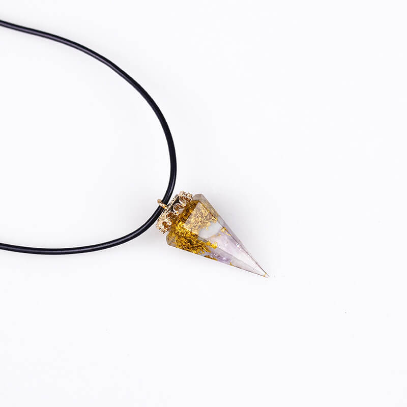 Natural Crystal Healing Necklace