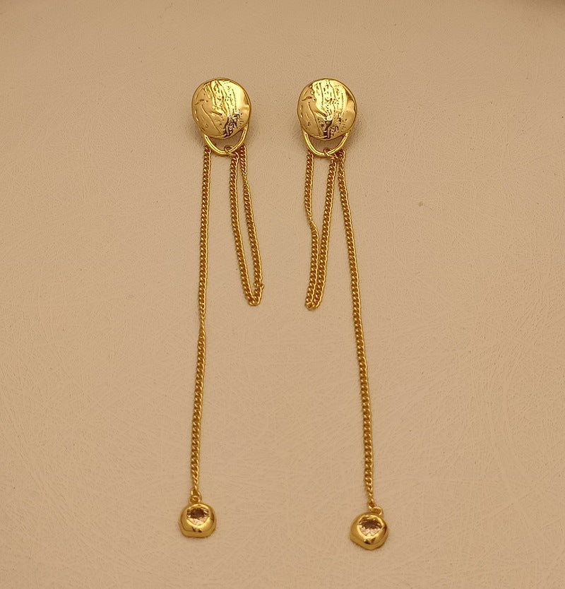 Stylized Long Earrings