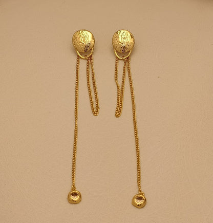 Stylized Long Earrings