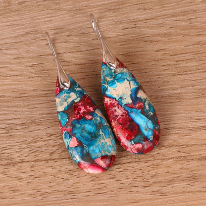 Drop Blue Earrings Are Popular