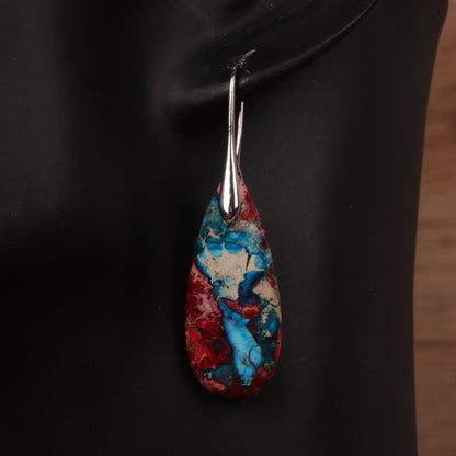 Drop Blue Earrings Are Popular