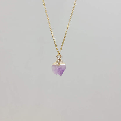 Irregular Crystal Raw Stone Gem gemstone Necklace