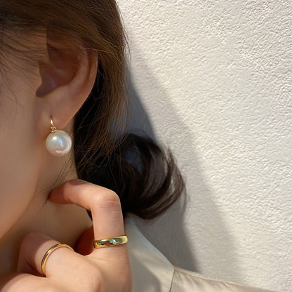S925 Silver Pearl High Quality Earrings