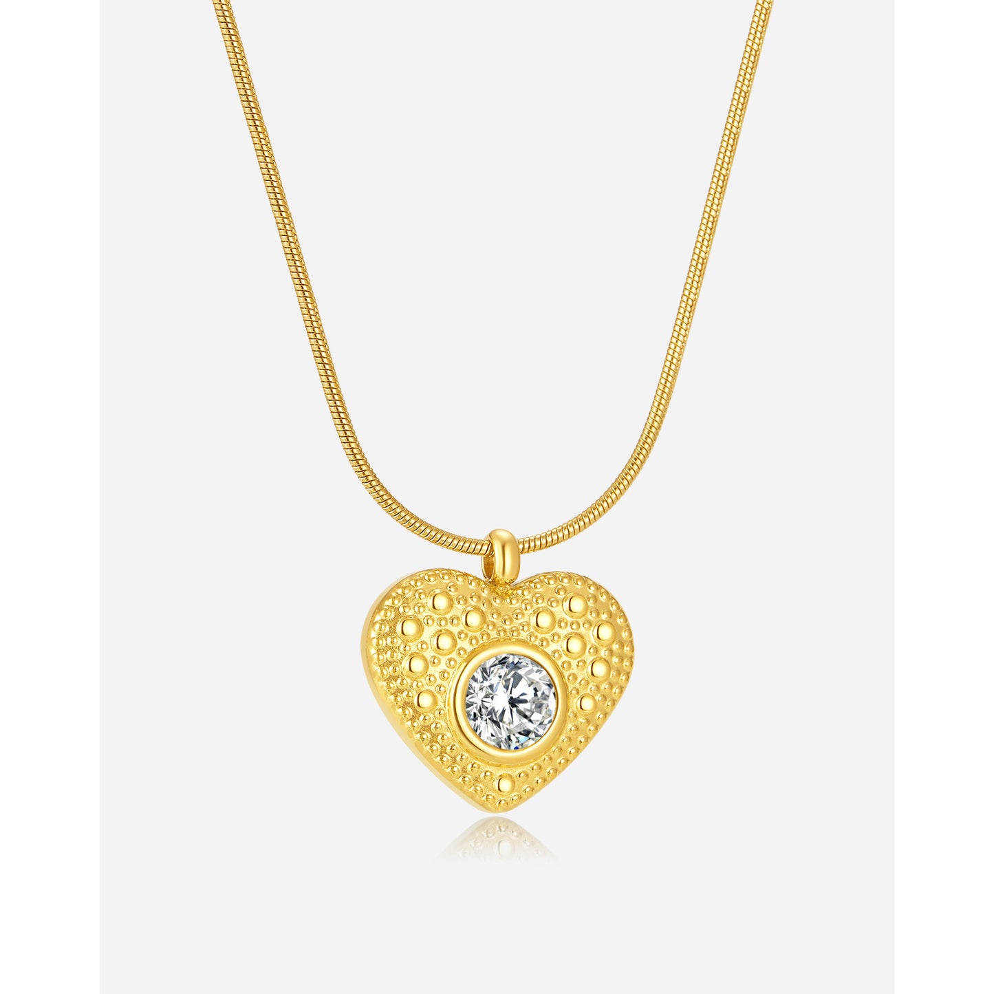 Titanium Steel Love Necklace