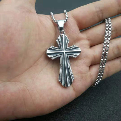 Punk Vintage Religious Cross Pendant