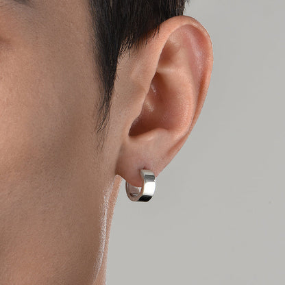 Sterling Silver Chunky Stud Earrings