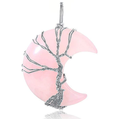Crystal Moon Necklace