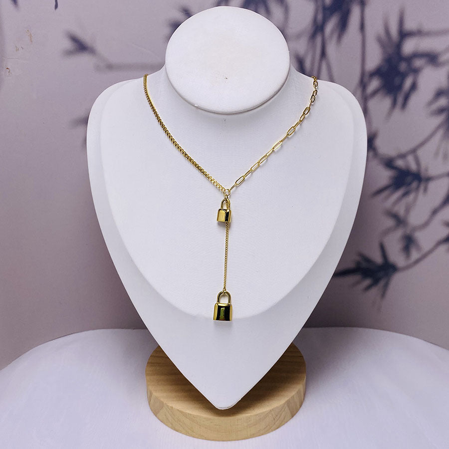Light Luxury Niche Fashion Street Patting Trend Titanium Steel Necklace