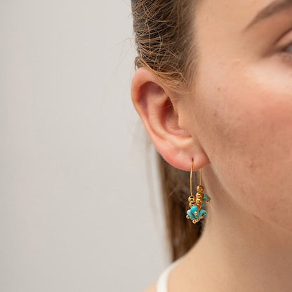 Gravel Stainless Steel Earrings