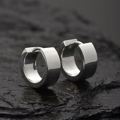 Sterling Silver Chunky Stud Earrings