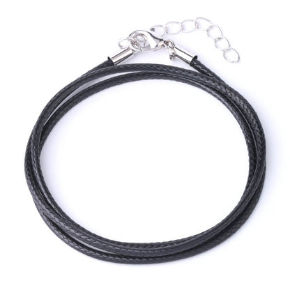 Rose Gold Hand Wound Crystal Pillar Necklace