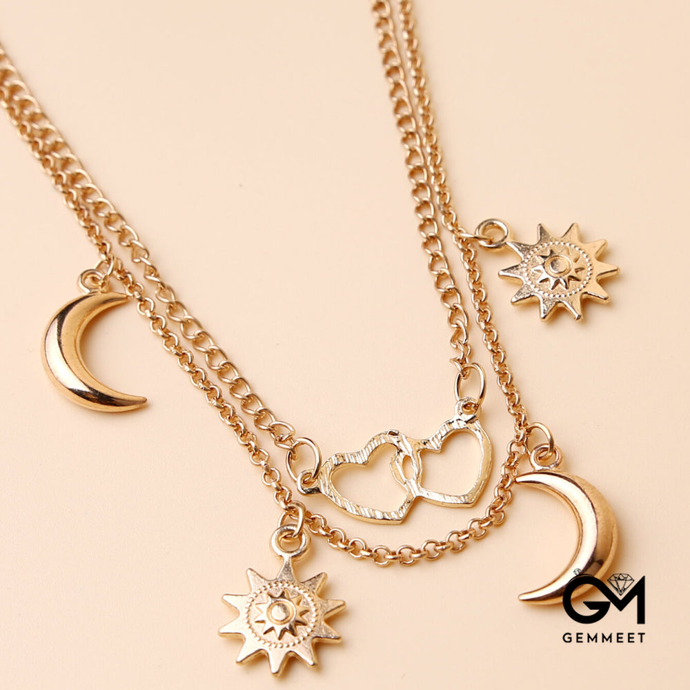 Sun Love Crescent Beach Chain Anklet