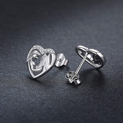 Girl And The Horse Fashion Earrings