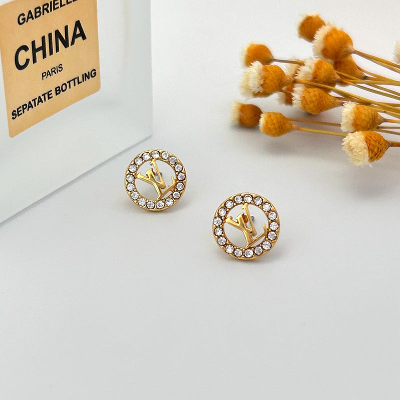 Letters Unique High-grade Earrings