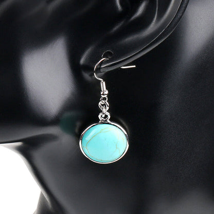 Simple Style Round Fishhook Earrings