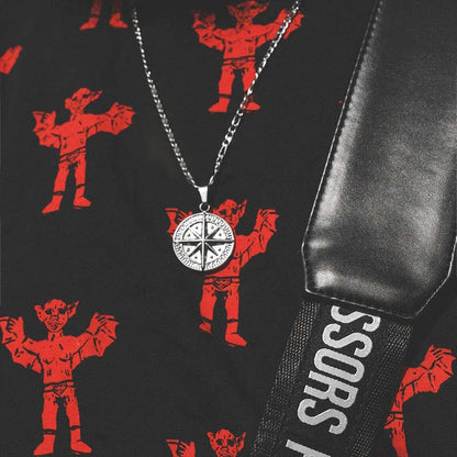 Retro Compass Men's Necklace