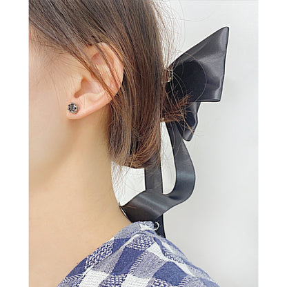 Stainless Steel Bud Shape Stud Earrings