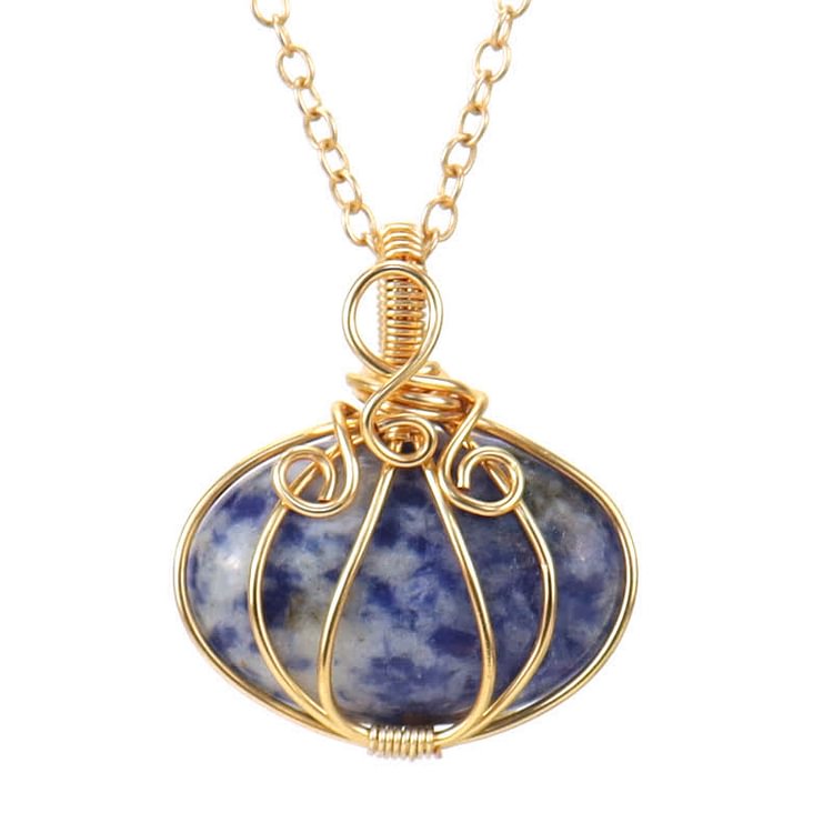 GUARDIAN PUMPKIN - Creative Pumpkin Crystal Necklace