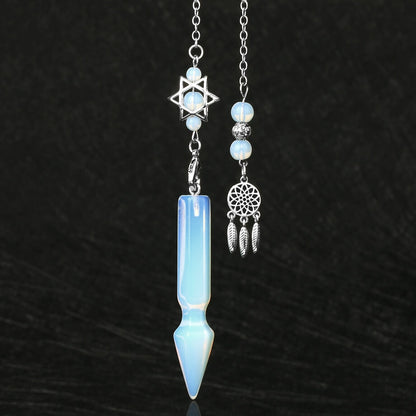 Stone Crystal Spirit Pendant Cone