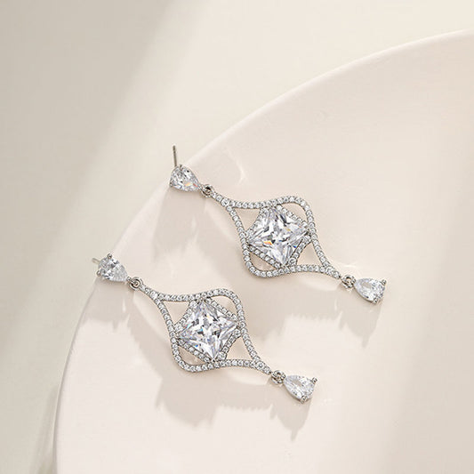 French Personalized Hot Air Balloon Earrings