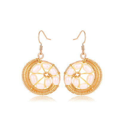 Bohemian Ethnic Style Hand-woven Earrings